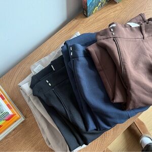 Abercrombie & Fitch women’s slacks - Beige, Black, Navy, Brown